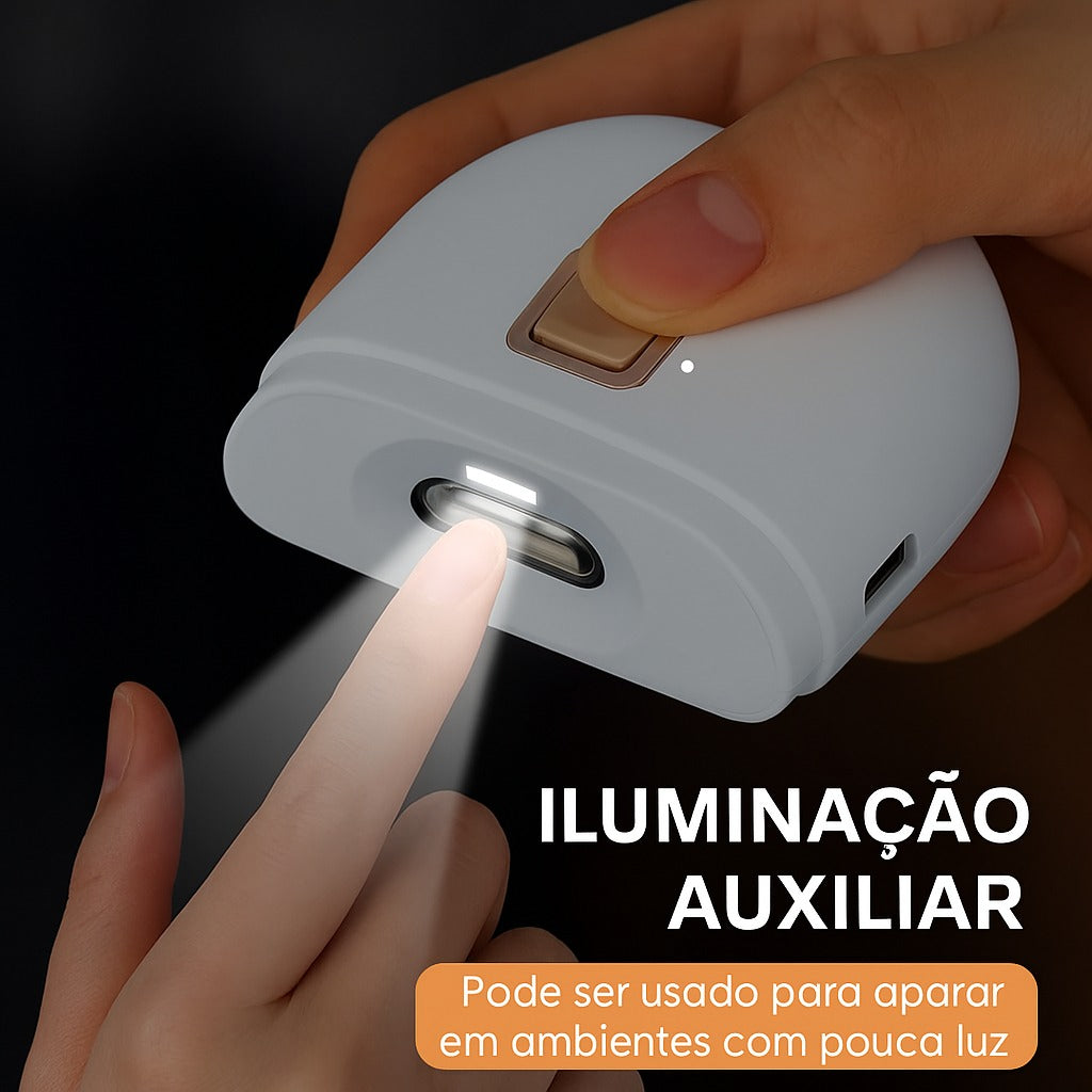 2-em-1 Corta & Lixa Automático | Unhas Sem Esforço Em Segundos