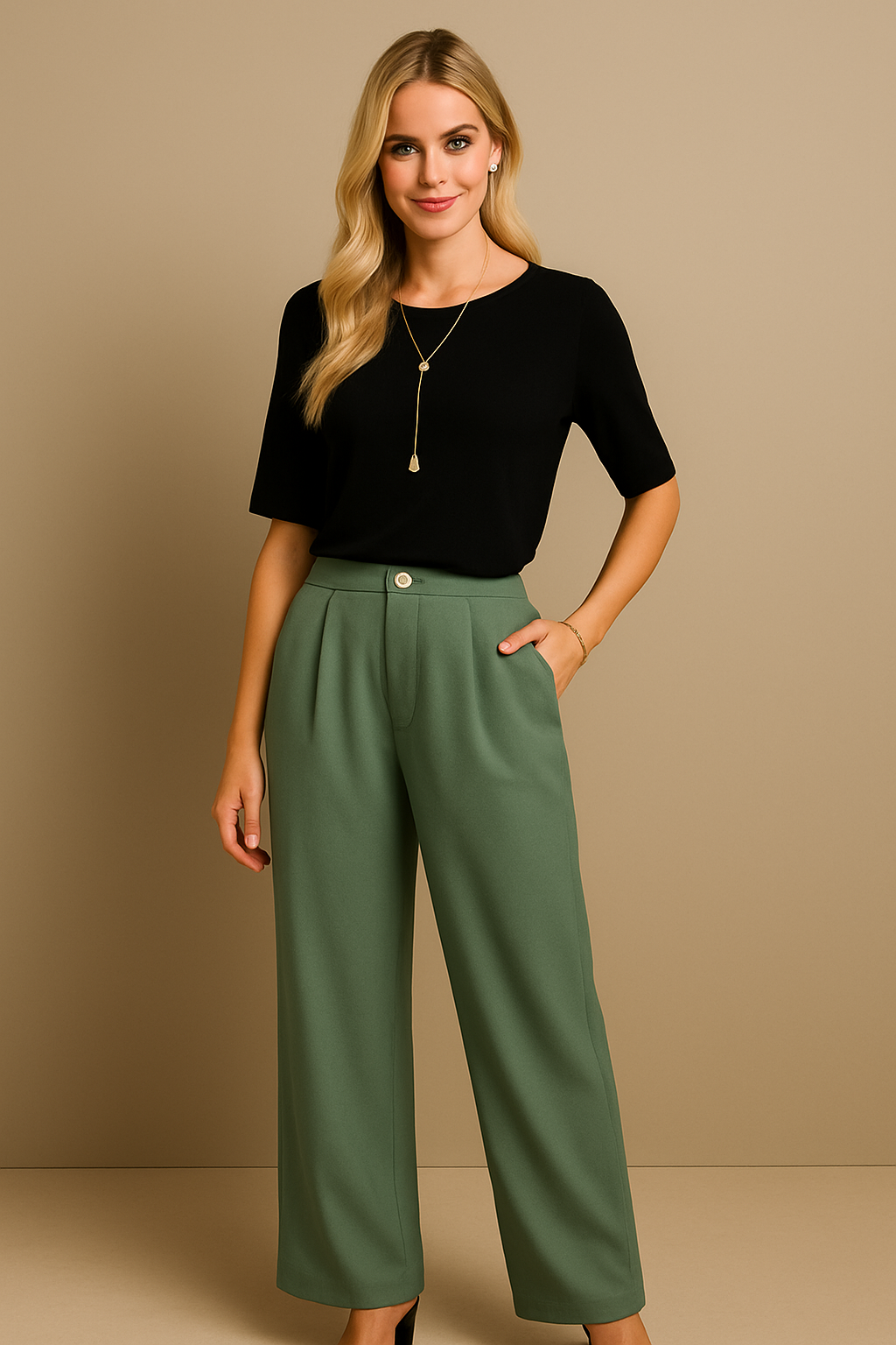 CAMISA ESSENTIAL BLACK MANGA LONGA