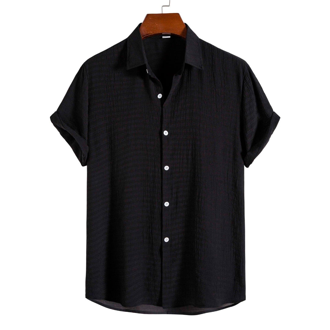 Camisa Masculina Basica Black