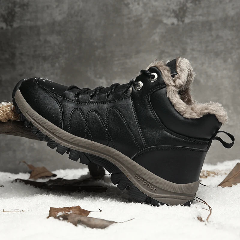 Bota de Couro Inverno Forrada Emporio Man