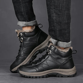 Bota de Couro Inverno Forrada Emporio Man