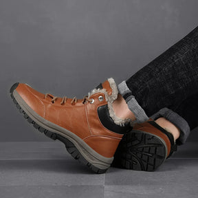 Bota de Couro Inverno Forrada Emporio Man