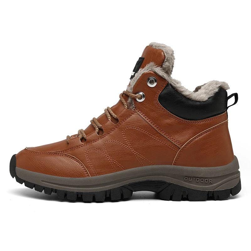 Bota de Couro Inverno Forrada Emporio Man