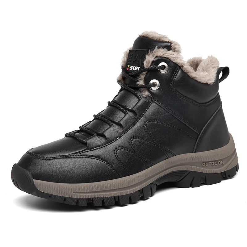 Bota de Couro Inverno Forrada Emporio Man