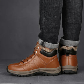 Bota de Couro Inverno Forrada Emporio Man